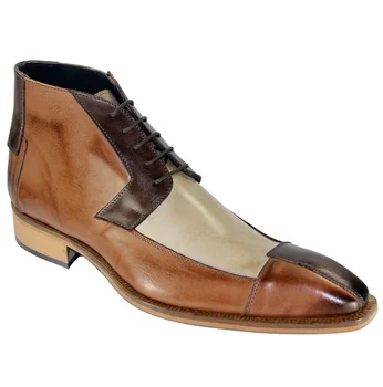 Muški umjetna koža cipele niska peta Casual cipele i haljina i cipele gruba cipela cipele proljeće čizme stare klasične muške svakodnevne AB627