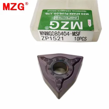 MZG WNMG080404 WNMG060408-MSF ZP1521 obrada nehrđajućeg čelika токарно-dosadna alata CNC cementa карбидные umetak za WWLN MWLN