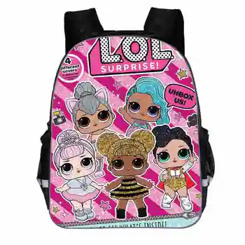 Nova školska torba za mlade dječake, djevojčice cool LOL lutke ispis djecu školske torbe dječje knjige torbe