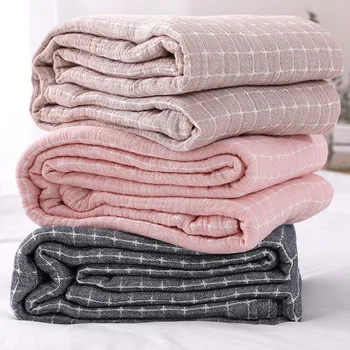 Novi dolazak tanak pokrivač ljeto deka deka za Bes Muslin pamuk frotir tkanina kauč na razvlačenje baciti deka deka za kuće dekbed