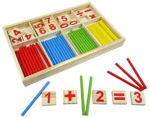 Novi Drveni Obrazovni Sobi Matematika Izračunati Igru Igračka Matematika Puzzle Igračke Dijete Rano Učenje Brojanja Materijala Djeca Djeca