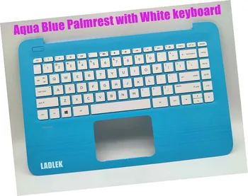 Novi US Blue Palmrest white keyboard za HP Stream 14-ax025nl / 14-ax028nl/14-ax029nl / 14-ax030nl