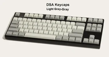 NPKC PBT Blank DSA Keycaps Dreamy Purple Ligh-Grey Gray Color Mix za sklopke Cherry MX mehaničkih tipkovnica Besplatna dostava