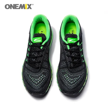 Onemix nove tenisice jedinstveni dizajn prozračna sportska obuća Muška sportska ulica tenisice muškarci zapatos de hombre