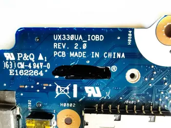 Originalni za ASUS UX330UA Notebook PC power board board-power Pro audio USB board UX330UA IOBD REV 2.0 testirana je dobar besplatno shipp