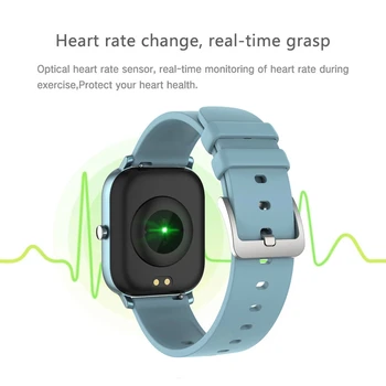 P8 Smart Watch muškarci ugrađena igra vodootporan IP67 fitness tracker monitor srčane žena Smartwatch za iOS, Android telefon