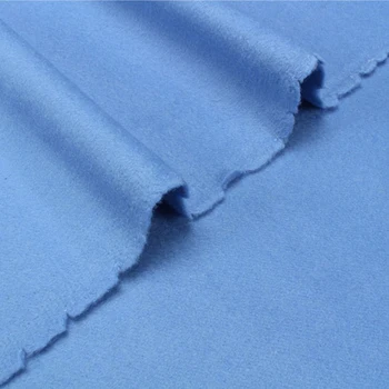 Plava boja čiste vune tkanina 600 g/m jedna strana mornarska tkanina, WF192