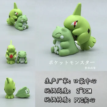 Pravi PC Pokemon Doll Pocket Monster Model figurica Gashapon Squirtle Cyndaquil Cubone Ditto Kadabra Pikachu naplativa