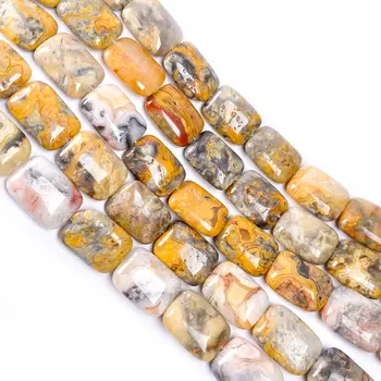 Prirodni kamen je kvadratnog oblika Slobodna izolacija zrna Crystal kolač perle za izradu nakita DIY narukvica i ogrlica pribor