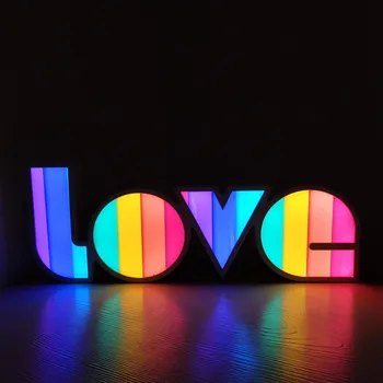 Romantična ljubav 3D LED žarulja Night Light ukrasne lampe za Valentinovo pokloni draga supruga dar za vjenčanje pokloni
