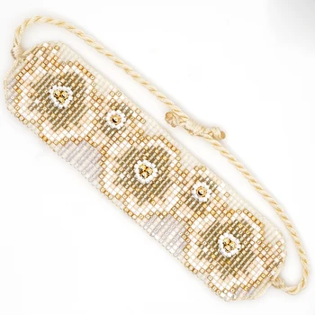 Rttooas 3D cvijeće narukvica skup žena narukvice Mujer Moda 2020 povez Миюки perle, narukvice modni nakit veleprodaja