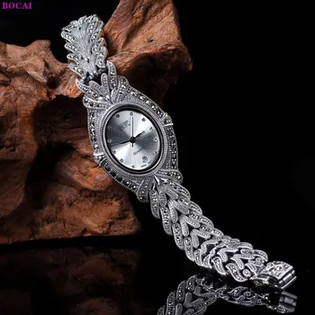 S925 sterling srebro nakit tajlandski silver fine tehnologije poslovne sat narukvica za muškarce i žene je novi stil u 2020