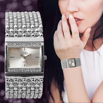 Satovi Top Brand Women ' s Bangle Watch Luxury Bracelet Band kvarc narukvica ručni sat darove satovi za žene