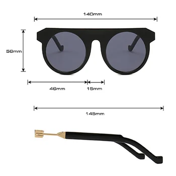 SHAUNA Fashion Round sunčane naočale gospodo marke dizajnerske stan klasicni mat rimless nijanse ženske gafas Oculos De Sol
