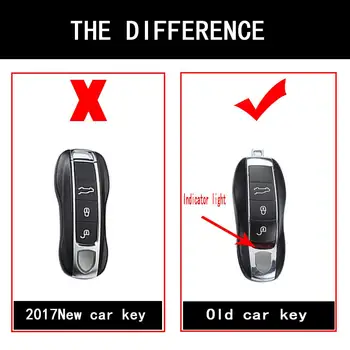 Smart Protectors bez ključa Remote Key Cases Shell Car Key Case Platic Cover Case Cover bočne oštrice za Porsche Cayenne