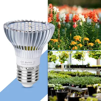 Staklenik 30 W 50 W 80 W biljka raste svjetlo LED cijeli niz fito lampa rasta E27 za sjeme boja led biljke Lampara LED Fitolampy
