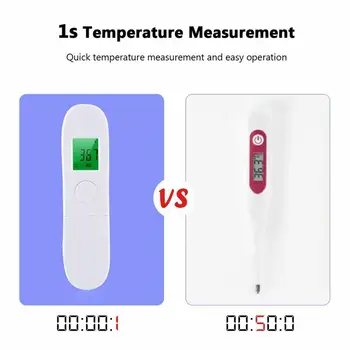 Temperatura pištolj digitalni dječji telo infracrveni termometar ušni termometar temperatura LCD zaslon digitalni laserski temperatura alat