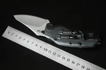 Trskt 1925 Utility knife Multifunction,Glass-filled Nylon Ručka ,8Cr13MoV Blade ,Survival Camping Outdoor Knives Dropshipping