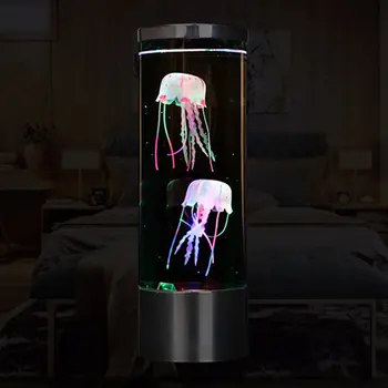 USB punjenje Meduza žarulja Led promjena boje uređenje noćno svjetlo Meduza Akvarij stil led žarulja