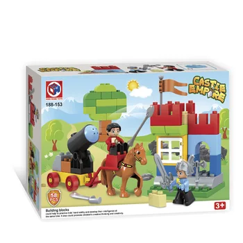 Veliki veličina dvorca scene Carstvo gradivni blokovi oružje cigle obrazovanje dječje igračke za djecu kompatibilnost sa Duplo