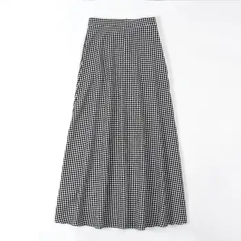 Vintage visokim Strukom ukrašen suknje Celmia žene elegantan pokrivač duge suknje zone random slobodan nabrane bočni zatvarač maxi suknje 5XL