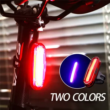 WHEEL UP Smart Biciklizam Biciklistički Led stražnje svjetlo crvena plava bijela Usb Punjiva žmigavac solarna svjetla stražnja svjetla vodootporan