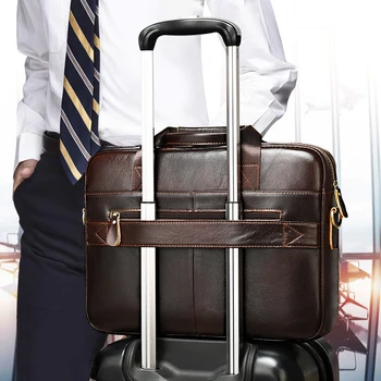 XDBOLO kožnu aktovku poslovna torba od prave kože Messnger torbe muška torba za laptop torbe na veliko
