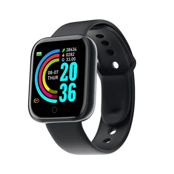 Y68 Smart Watch Fitness Tracker Blood Pressure Heart Rate Smart Wristband Waterproof Bluetooth Sport Smartwatch for men woman