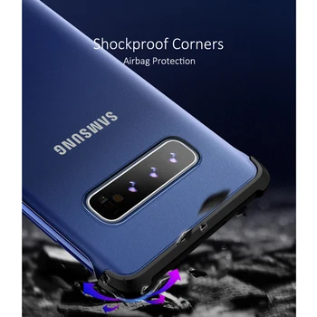 Za Samsung Galaxy S10 Plus Case zračni jastuci branik šok-dokaz torbica Xundd Candy Color Portective torbica za Galaxy S10 Silikonska uže