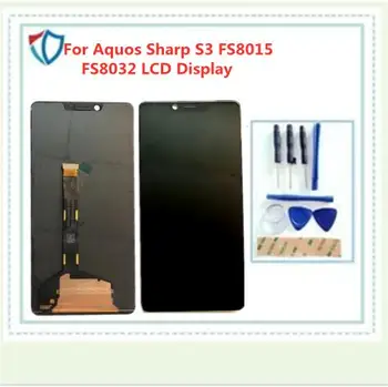 Za Sharp Aquos S3 FS8015 FS8032 LCD zaslon osjetljiv na dodir digitalizator skupština zamjena za 5024D 5024A mobitel+alata