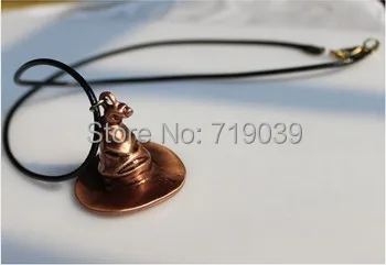 ZRM 20 kom./lot Veleprodaja nakita Potter inspiriran Hogwarts Sortiranja šešir privjesak ogrlica film Šarm nakit