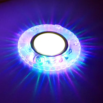 Šarene led svjetiljke traka svjetlosti RGB COB ugradna halogene žarulje mrlja svjetlosti blagdan svjetla za Bar TRI prolaz ukras svjetlo