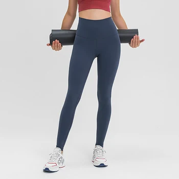 Žene stražnji struk super visoki položaj joga hlače sportske masnu soft fitness puna dužina trbuščić kontrola 4 полосные stretch hlače