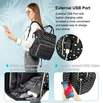 Ženska torba 2020 laptop ruksak vodootporan 15,6 inčni USB punjenje putovanja višenamjenski ruksak najlon muška moda školska torba