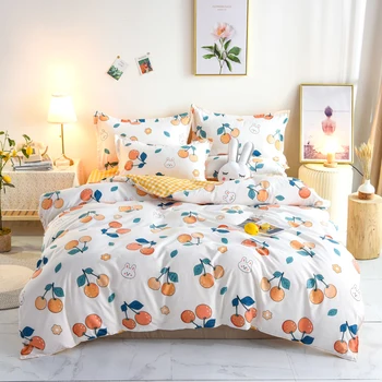 Aloe cotton Lofook Home Textile 4 kom. kompleta posteljina skin care AB design poplun torbica krevetu jastučnicu zdrave udoban setovi