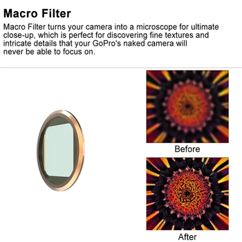 Objektiv filter za GoPro Hero 8 crna CPL polarizirajući ND filter makro objektiv UV magnetni filter objektivi kamera pribor za Go Pro 8