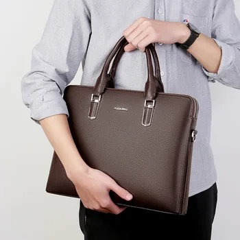 Muška torba jedno rame paket poslovi računalo pravi portfelj glasnik office torbe za muškarce kožni laptop
