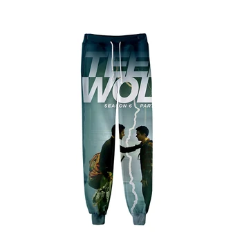 Proljeće i jesen Teen Wolf 3d Trkač harem hlače moda muškarci žene duge slobodne hlače svakodnevni Homme 3D fitness hlače sweatpants 4XL