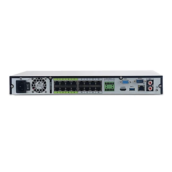 Originalni Dahua PoE NVR 16CH NVR5216-16P-4KS2E 32CH NVR5232-16P-4KS2E 12MP podrška dip poziva, e-POE 800M mrežni video snimač